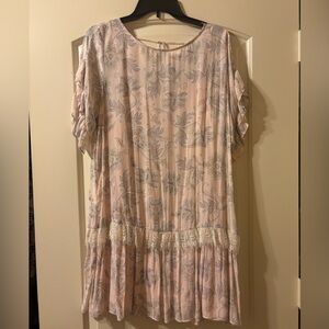 Loft Paisley Lined Swing Dress